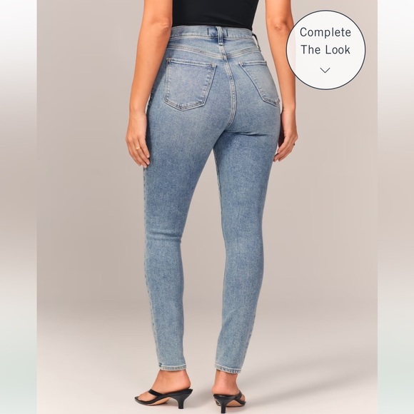 Curve Love High Rise Super Skinny Ankle Jean - Picture 2 of 5